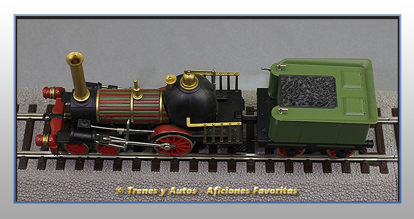 Locomotora vapor La Prussia - Berlín Potsdam